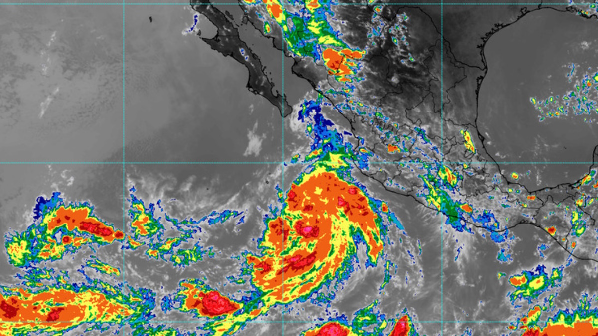 Se origina la tormenta tropical “Carlotta” en el Pacífico mexicano; causará lluvias en cuatro estados