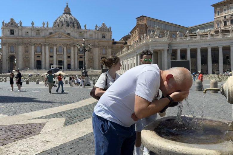 Ola de calor en Italia