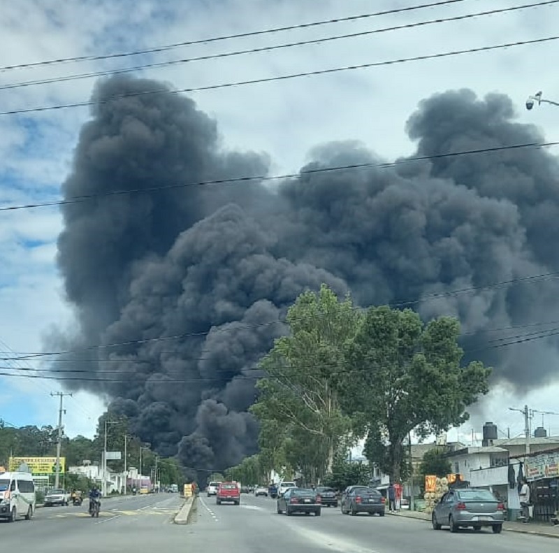 Explosión en Puebla