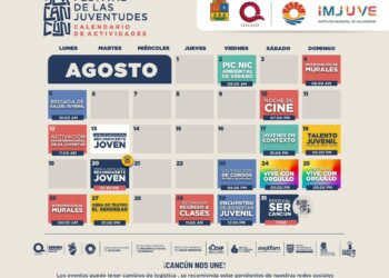 Cancún Celebrará el Mes de la Juventud con Amplio Calendario de Actividades