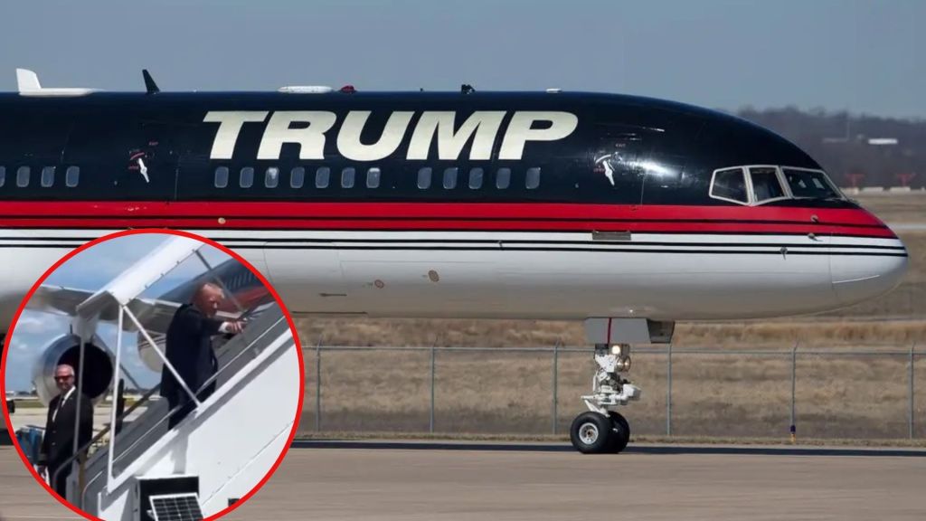 Avión de Donald Trump aterriza de emergencia en Montana por problemas mecánicos; Servicio Secreto inspecciona el aeropuerto en Billings