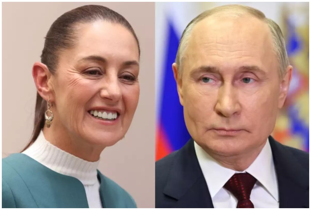 Claudia Sheinbaum afirma que "invitación" a Putin a su toma de posesión se trató de una nota diplomática, "nada extraordinario"