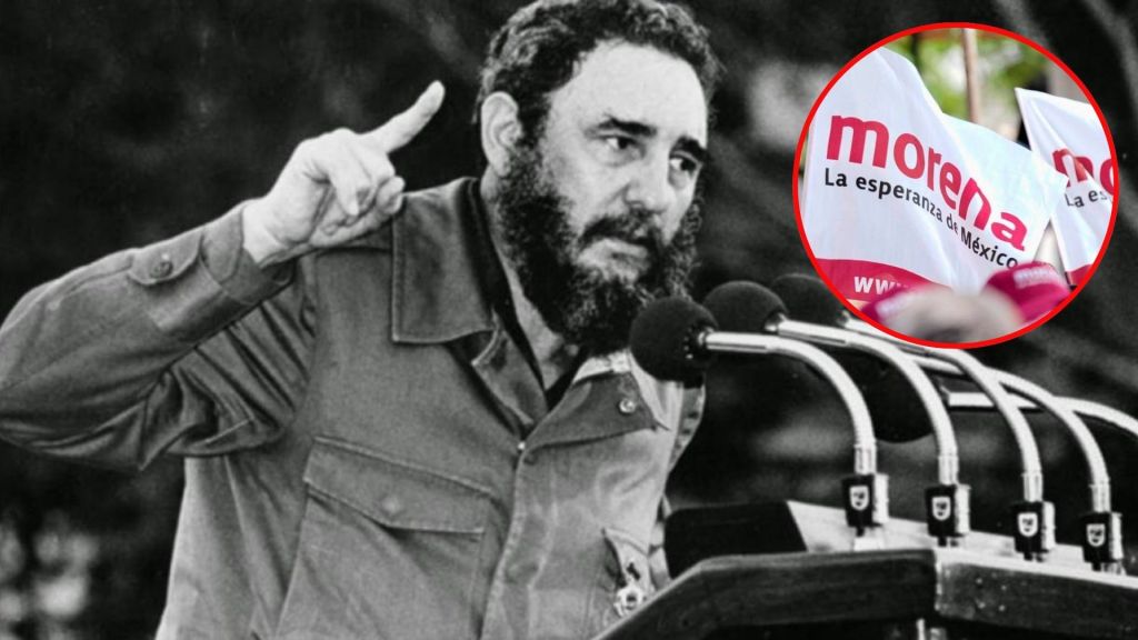 Critican a Morena por conmemorar el 98 aniversario del natalicio de Fidel Castro, revolucionario y dictador cubano