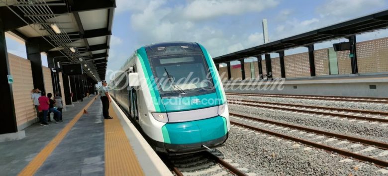 tren maya muchas fallas pocos pasajeros, prefieren transporte carretero