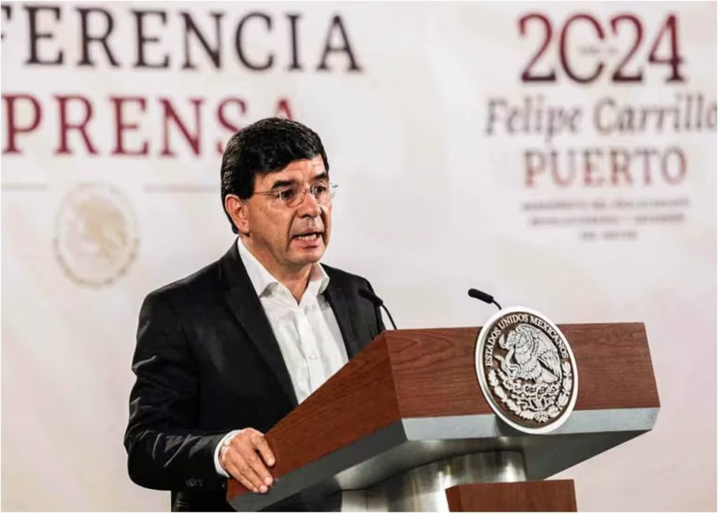 Jesús Ramírez Cuevas, vocero de la Presidencia