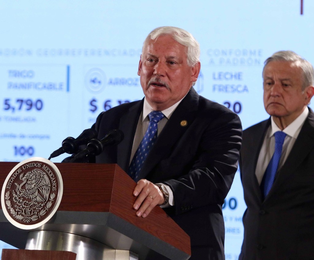 El secretario de Sader, Víctor Manuel Villalobos, enfatizó el crecimiento de México en este sexenio