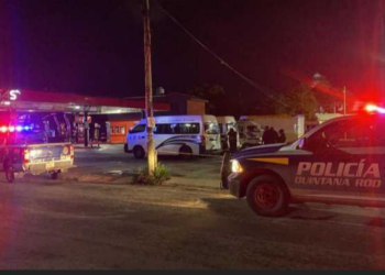 Supuesto Conductor de Ruta 4 Asesinado a Balazos en Gasolinera de Cancún: Investigaciones en Curso