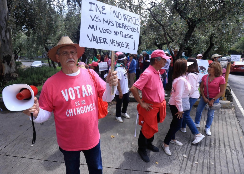 La Marea Rosa se manifiesta en contra de la sobrerrepresentación