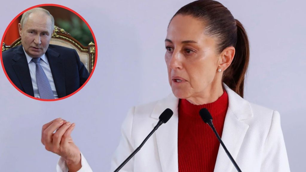 Putin, presidente de Rusia, uno de los mandatarios contemplados como "invitado especial" a la toma de protesta de Claudia Sheinbaum