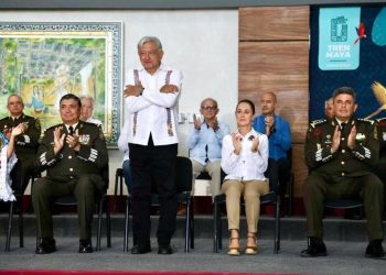 AMLO cierra su sexenio en el Tren Maya; arremete contra “pseudoambientalistas”
