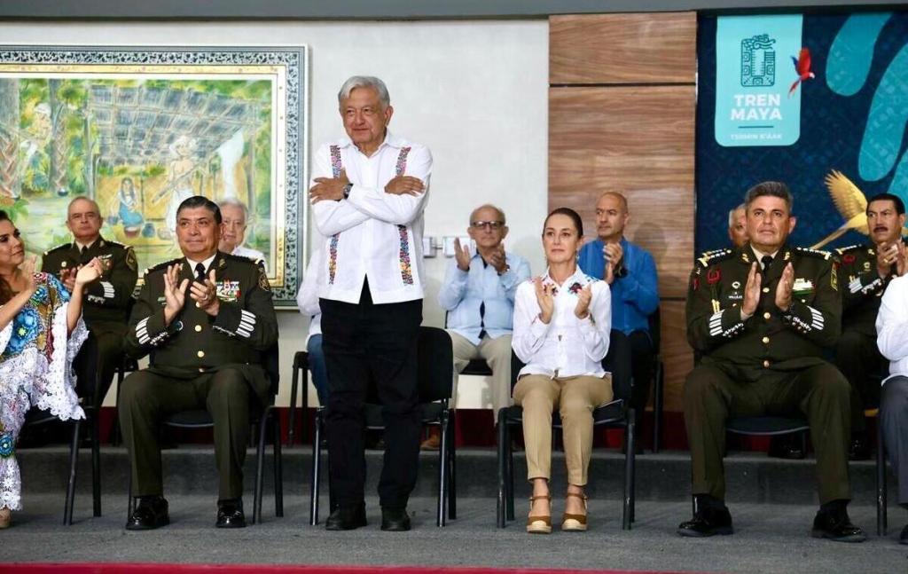 AMLO inaugura circuito completo del Tren Maya en su último domingo como presidente de México; lanza crítica a opositores