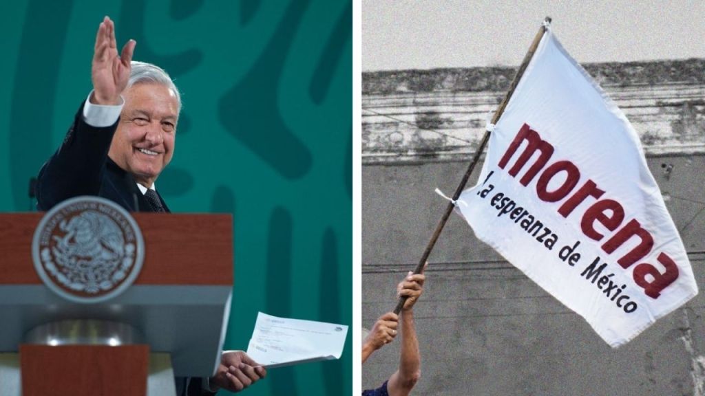 Al igual que Claudia Sheinbaum, AMLO también anuncia su renuncia a la militancia de Morena; partido que él fundó