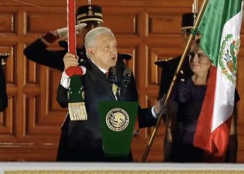 Así fue el último Grito de Independencia de Andrés Manuel López Obrador