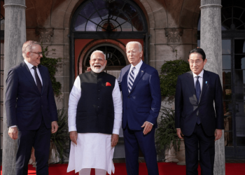 Biden recibe a los líderes del Quad en su casa personal y su antigua escuela