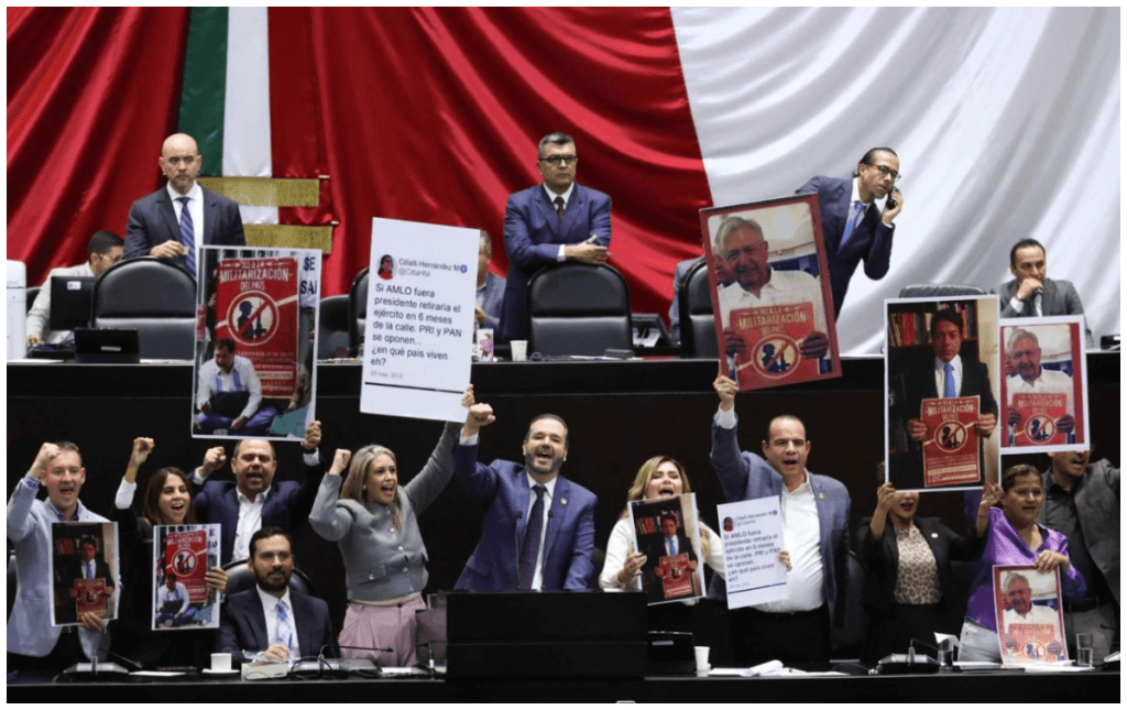 Aprueban el paso de la Guardia Nacional a la Sedena en la Cámara de Diputados, pese a advertencias de militarizar al país