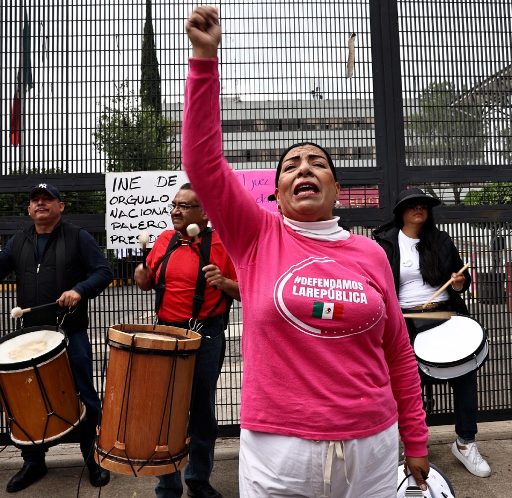 La reforma al Poder Judicial no agradó a un nutrido sector del país