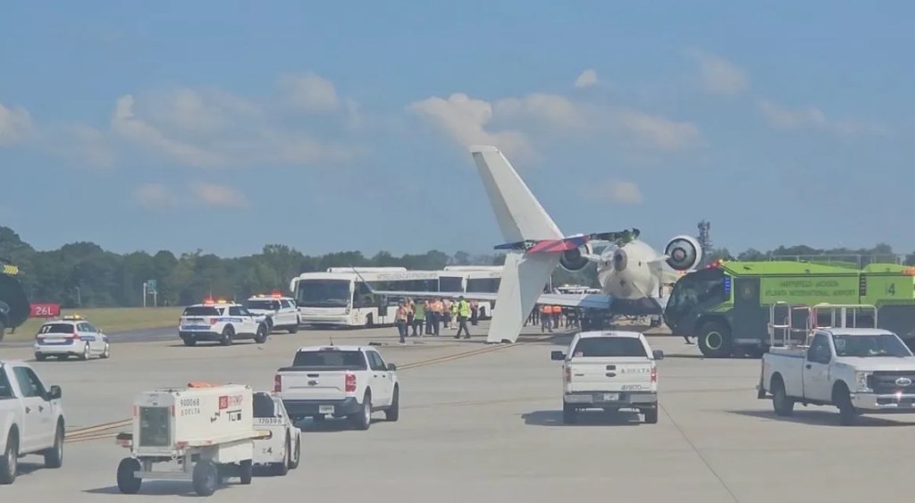 Accidente aéreo en Atlanta