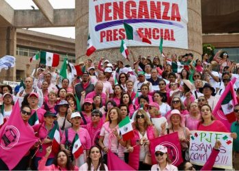 Dan el Grito contra reforma al Poder Judicial; trabajadores protestan en San Lázaro