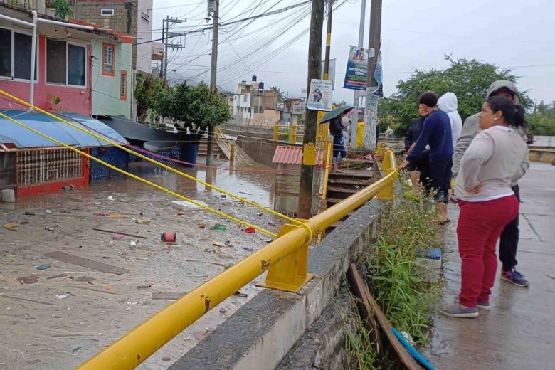 Otro de los municipios de Guerrero muy afectados por el huracán John fue Chilpancingo (Foto de El Universal)