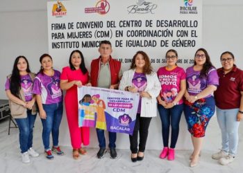 El IQM y Ayuntamiento de Bacalar reafirma esfuerzos para operación del Centro para el Desarrollo de las Mujeres