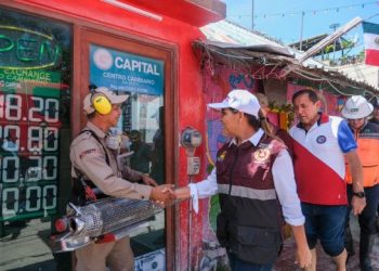 En Holbox e Isla Mujeres, Mara Lezama supervisa acciones coordinadas en auxilio de la población