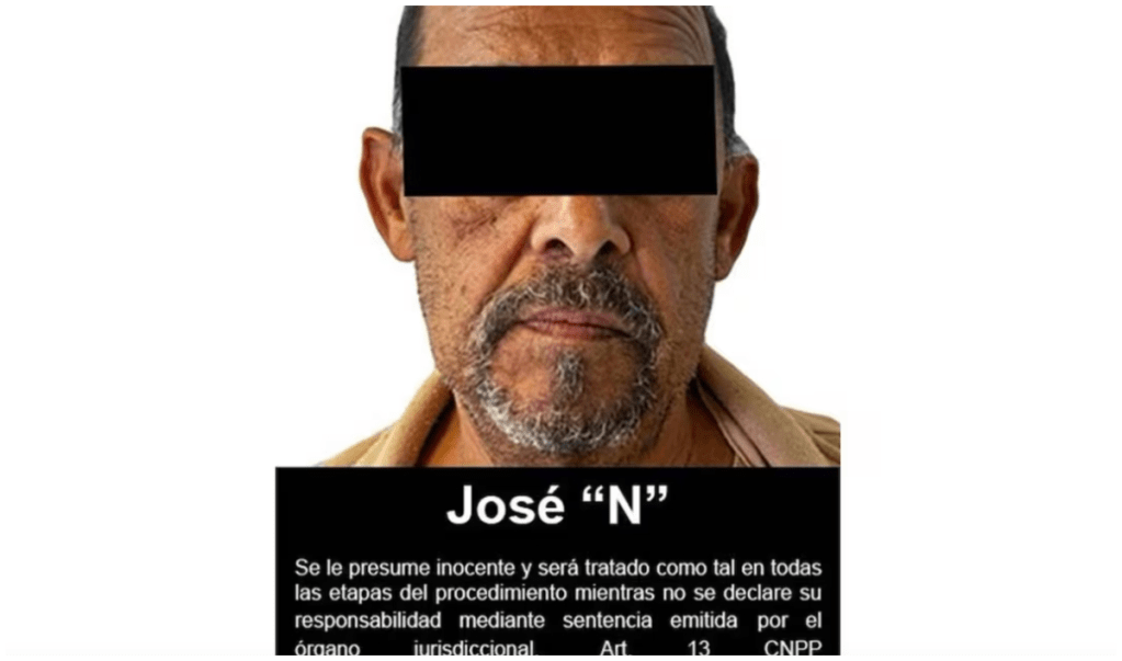 José María ‘N’, detenido en México, fue extraditado a Estados Unidos por abusar de su hija cuando era menor de edad, y de su nieta de 8 años