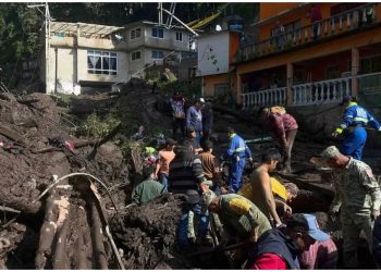 Hallan tres cuerpos tras deslave en Edomex; sube a cinco la cifra de muertos