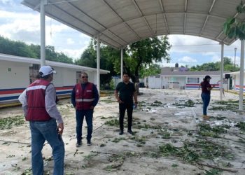 IFEQROO supervisa más de 300 escuelas con posibles daños luego del paso del fenómeno hidrometeorológico “Helene”