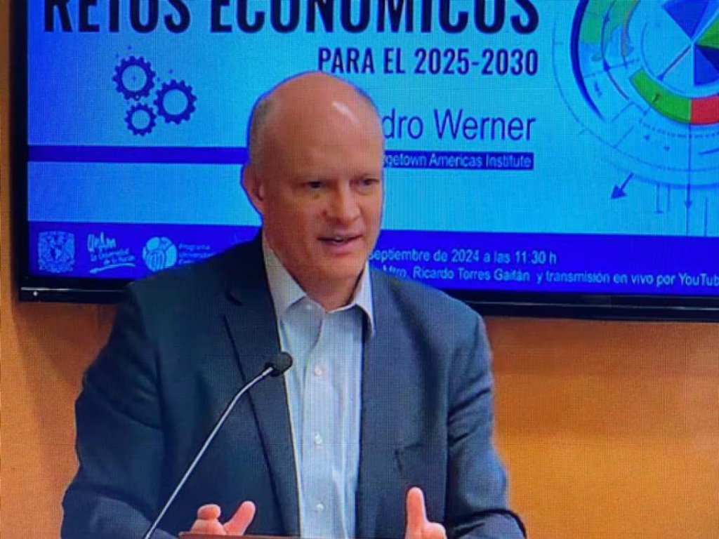 “México entraría en recesión económica en 2025”: Alejandro Werner, exsubsecretario de Hacienda y exfuncionario del FMI.