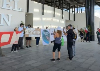 ¿Ecocidio en la Selva? Protestan por el Tren Maya en Playa del Carmen