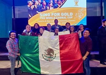 ¡Orgullo de Cancún! Coro Municipal conquista el oro en festival internacional en Barcelona