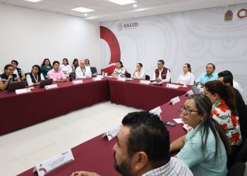 Ana Paty Peralta y autoridades de salud refuerzan acciones para proteger a las familias de Cancún