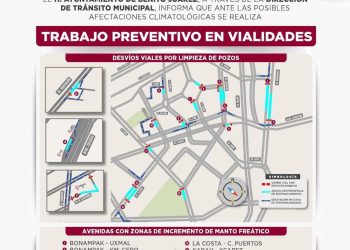 ¡Desvíos en Cancún! Descubre Cuáles Avenidas Serán Afectadas por el Huracán Milton