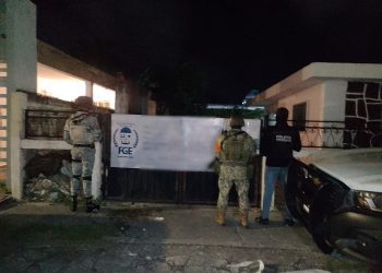 Aseguran drogas durante un cateo en Cozumel, la FGE Quintana Roo, Guardia Nacional, Ejército y Policía Estatal