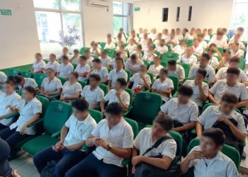 Alumnado del CONALEP Chetumal recibe pláticas en prevención del delito: SESESP