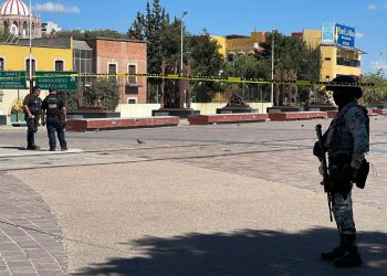 Ataque armado en parque central de Zacatecas deja un muerto