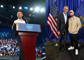 Barack Obama rapea “Lose Yourself” de Eminem en un mitin