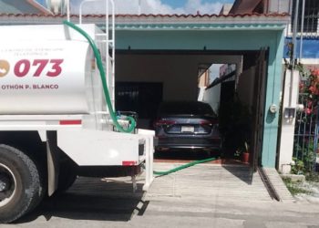 CAPA atiende a la población con operativos de pipas en colonias de Chetumal que no cuentan con agua