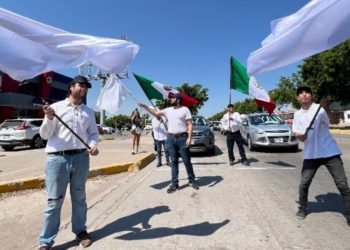 Caravana por la paz en Culiacán