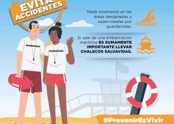 Protección Civil de Cancún emite recomendaciones para nadar seguro en playas públicas