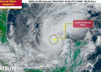 ¡Categoría 5 y avanzando! ¿Qué esperar del huracán Milton en Quintana Roo?