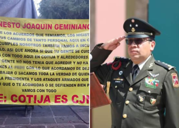 CJNG deja narcomanta a alto mando militar en Michoacán: “Incumpliste acuerdos”