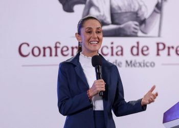 Claudia Sheinbaum celebra fallo del TEPJF para que el INE continúe preparativos para elección de jueces
