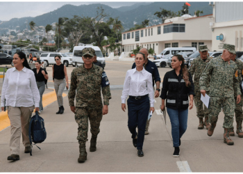 Claudia Sheinbaum en Acapulco: no recorrerá zonas afectadas por el huracán “John”