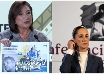 Claudia Sheinbaum y Xóchitl Gálvez se lanzan acusaciones de corrupción