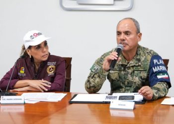 Coordina Mara Lezama atención inmediata a reportes de las personas sobre afectaciones por lluvias ocasionadas por “Nadine”