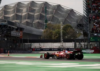 Doble podio de Ferrari en el GP de México; ‘Checo’ termina en última posición