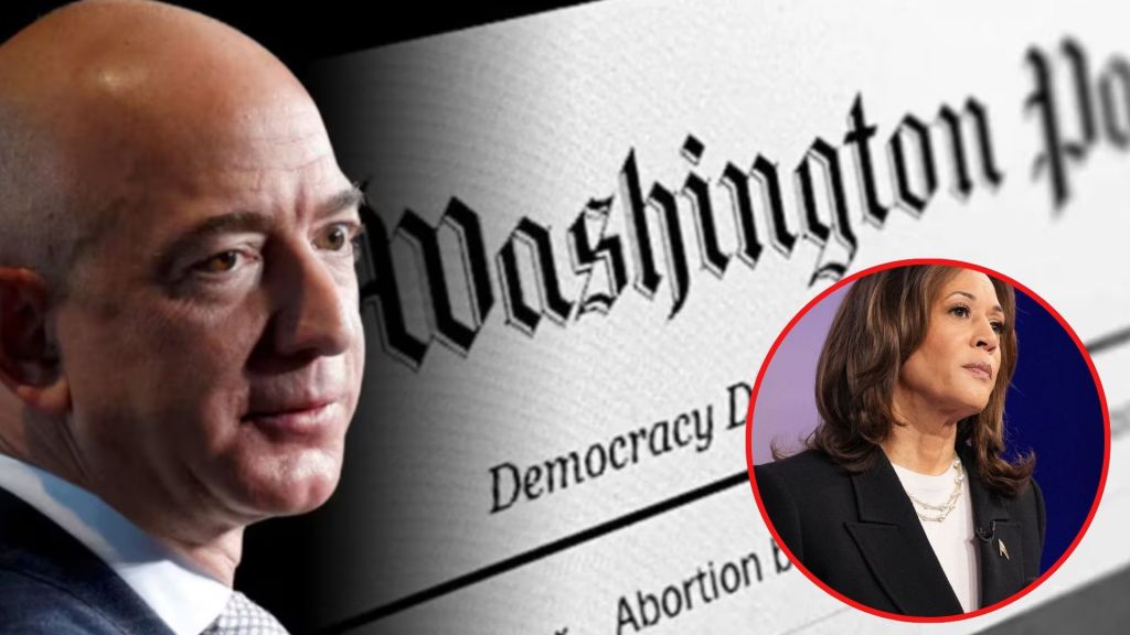 The Washington Post pierde 200 mil suscriptores tras decisión de su propietario, Jeff Bezos, de no respaldar a Kamala Harris