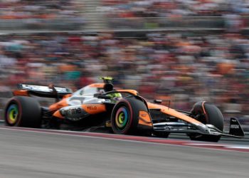 Lando Norris se lleva la ‘pole’ del GP de EE.UU.; Pérez saldrá décimo