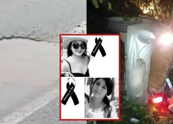 Maestras mueren en carretera de Campeche; vuelcan por un bache